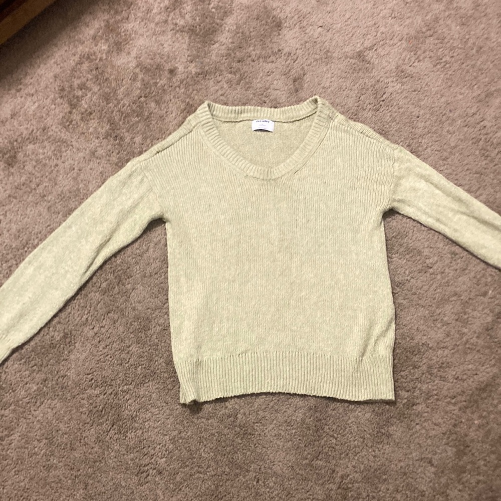 Lime green sweater